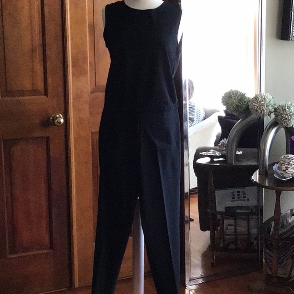 Black 2 piece pant set